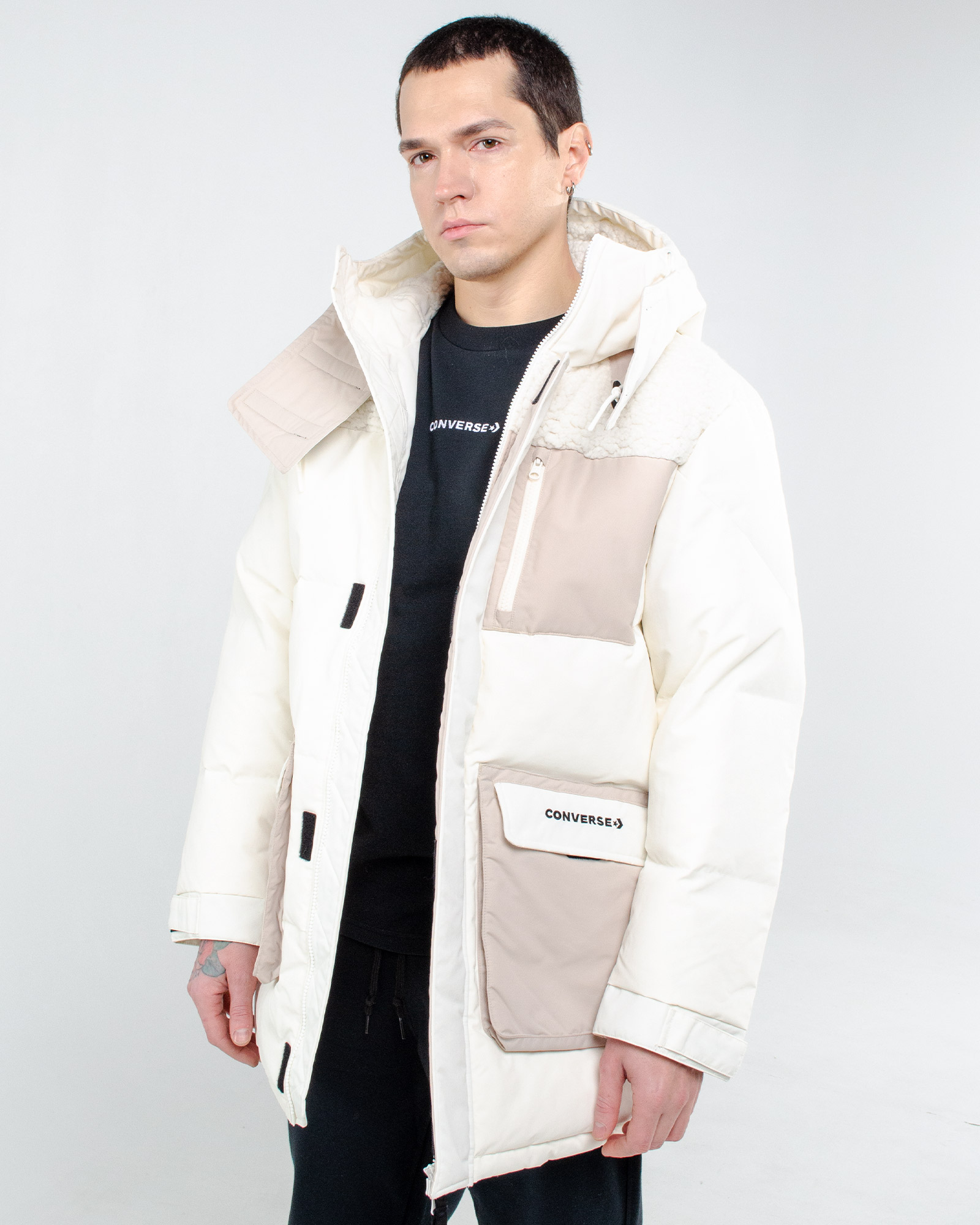 Куртка Converse Premium Mid Down Jacket Чоловіча р.XS