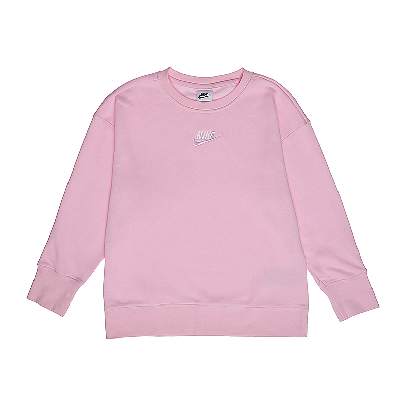 Кофта Nike G NSW CLUB FLC BF CREW LBR Дівчинка (8-15) р.L+