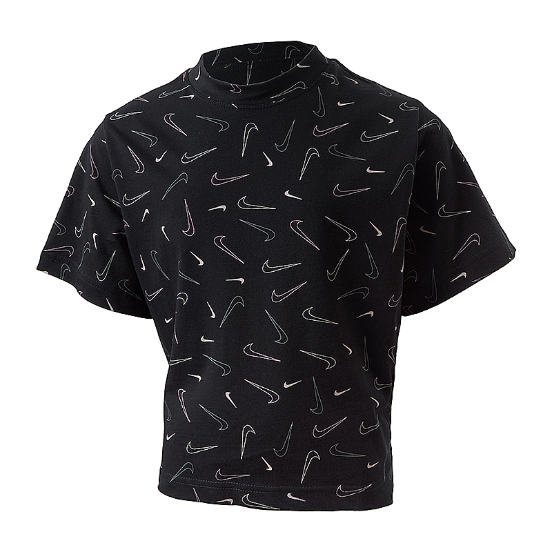 Футболка Nike G NSW TEE BOXY SWSH FETTI Дівчинка (8-15) р.M