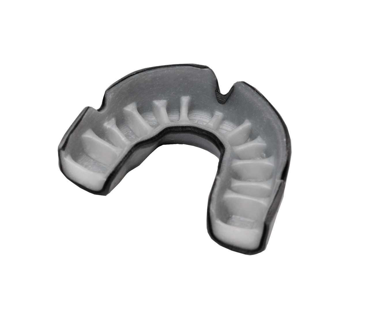 Капа OPRO Power - Fit Aggression-Jaws Silver / White фото товару