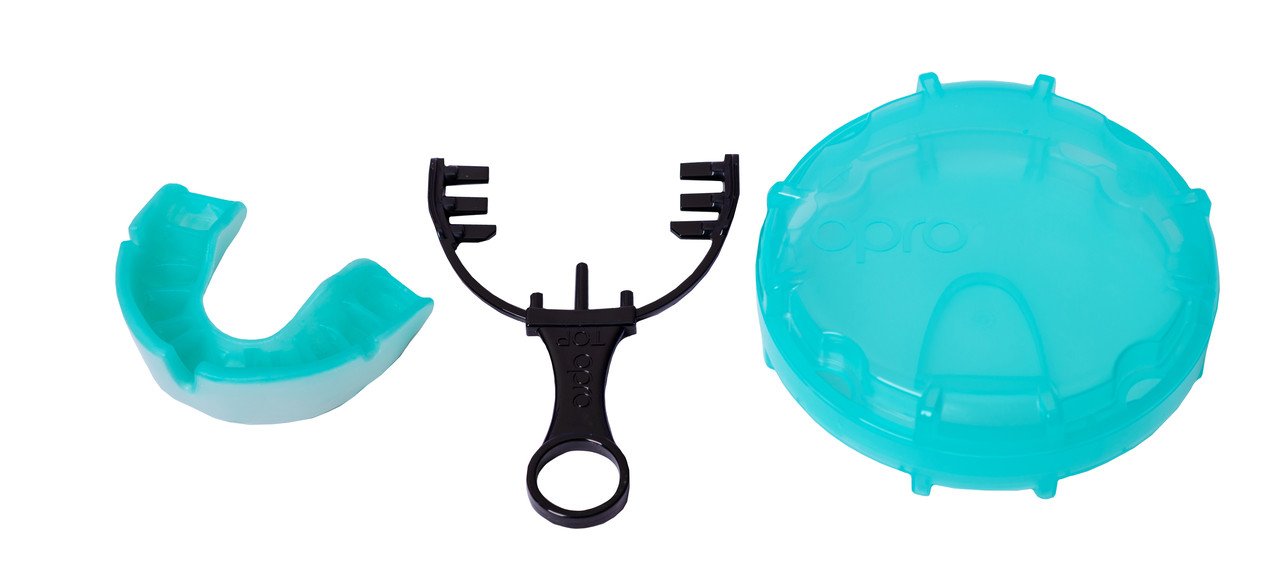 Капа OPRO Gold Series White/Pearl фото товару