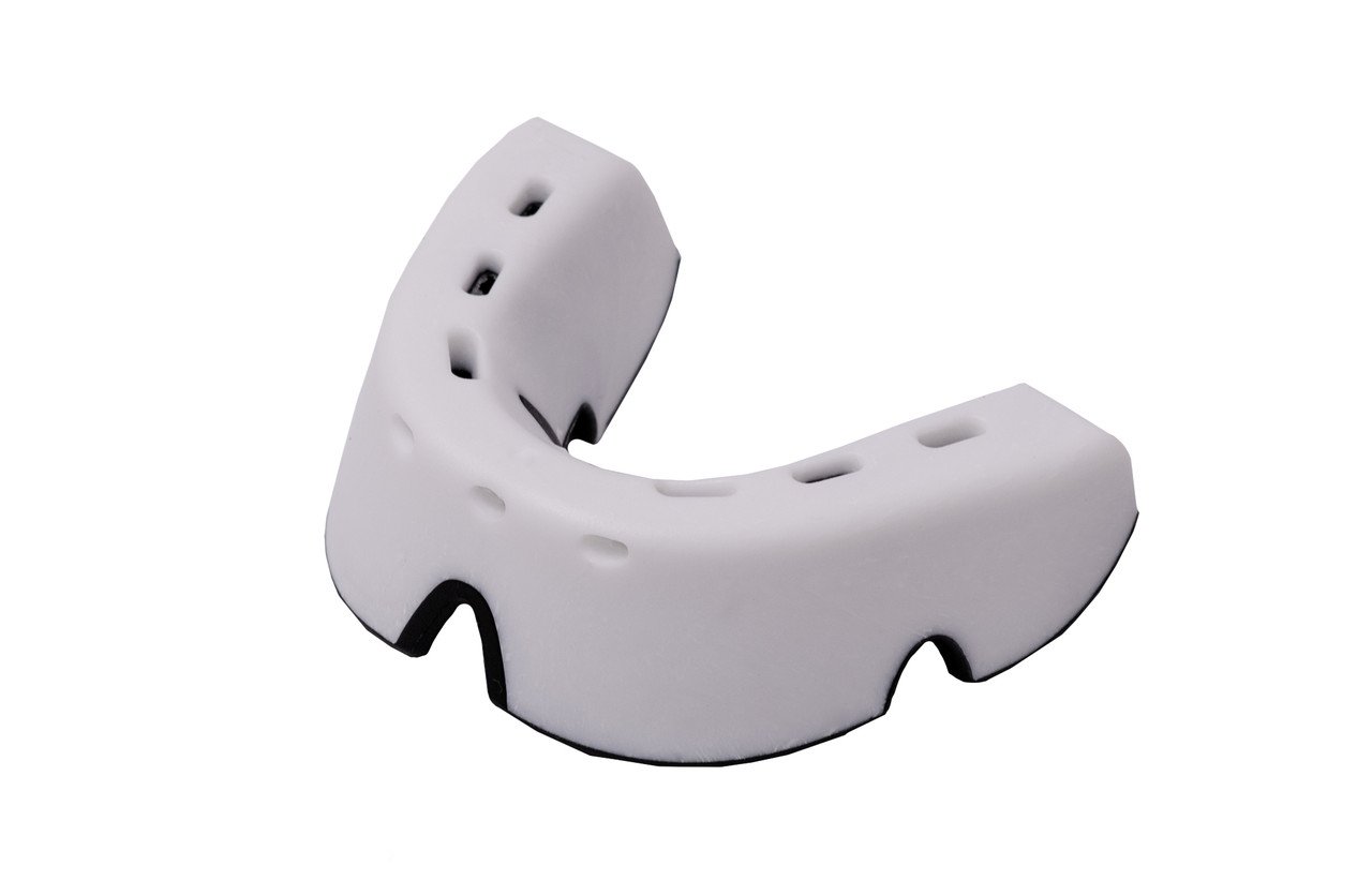 Капа OPRO Junior Silver White/Black фото товару