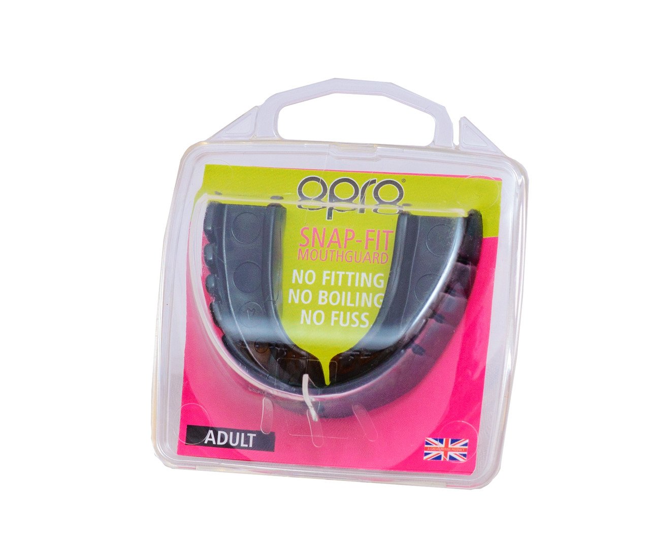 Капа OPRO Snap-Fit Jet Black фото товару