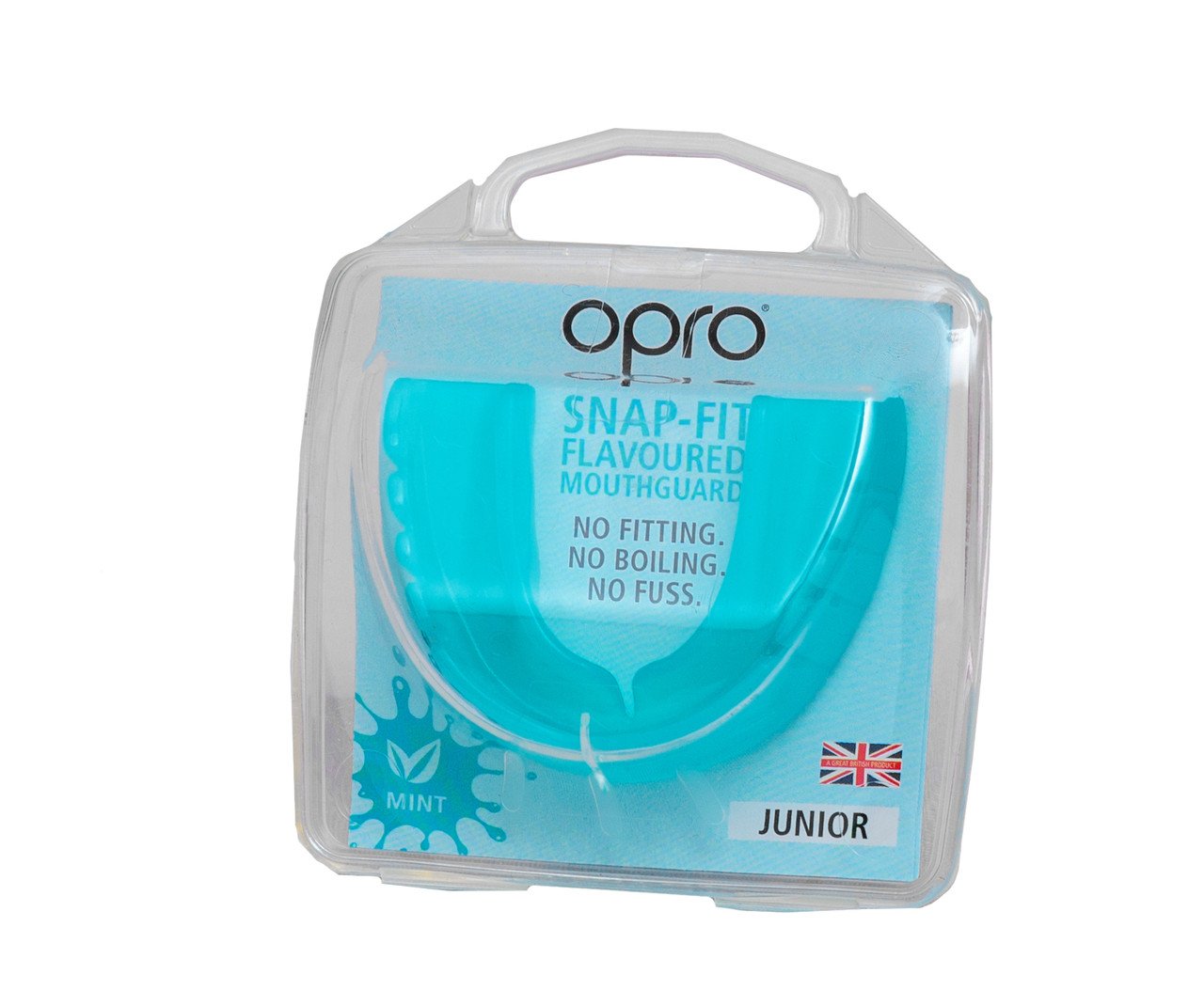Капа OPRO Junior Snap-Fit Mint Green Flavoured со вкусом мяты фото товара