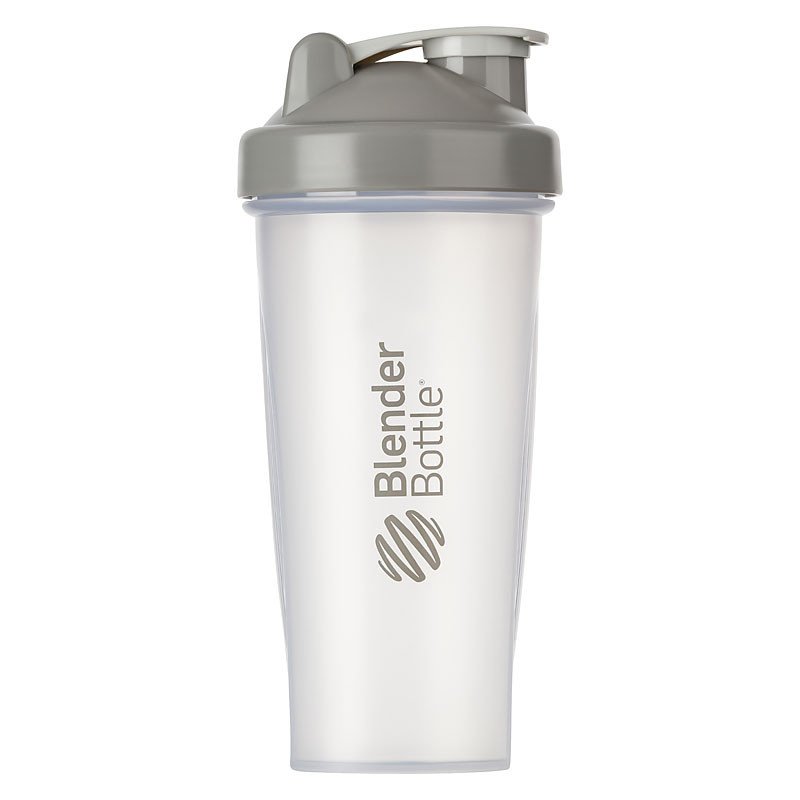 Шейкер спортивный BlenderBottle Classic 820ml Clear/Grey фото товара