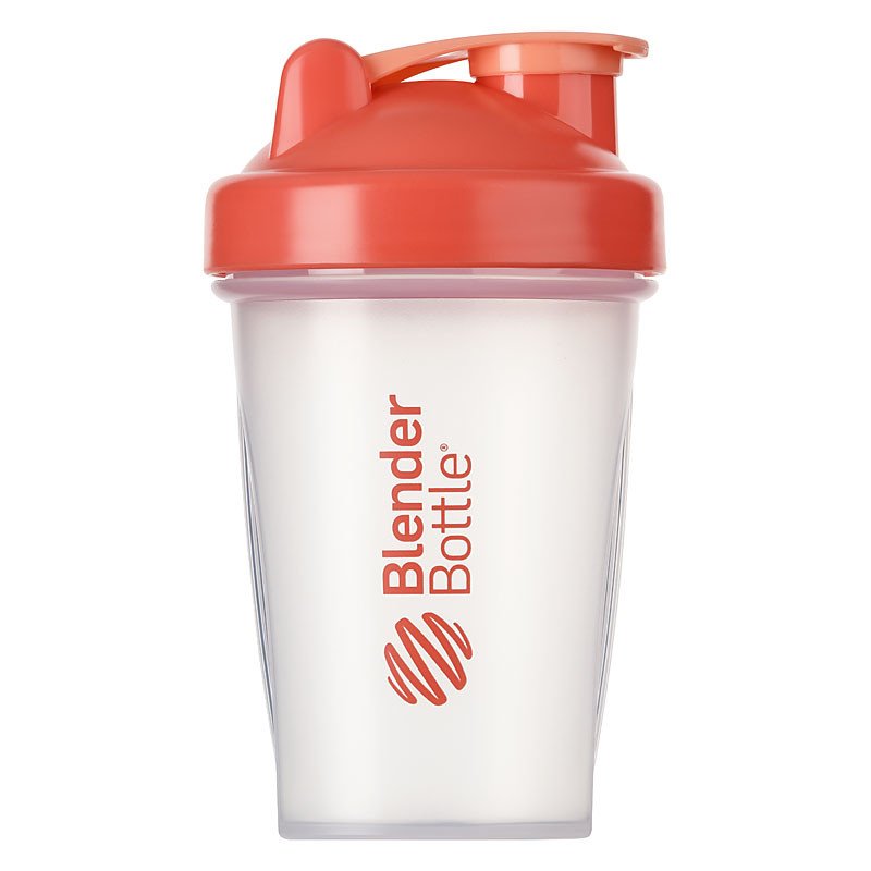 Шейкер спортивный BlenderBottle Classic 590ml Clear/Coral фото товару