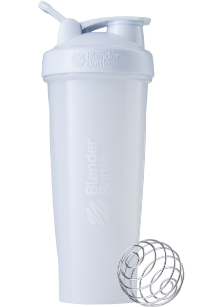 Спортивный шейкер BlenderBottle Classic Loop 940ml White (ORIGINAL) фото товару