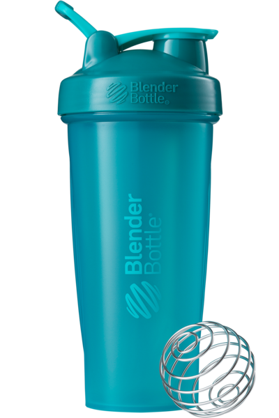 Спортивный шейкер BlenderBottle Classic Loop 940ml Teal (ORIGINAL) фото товару