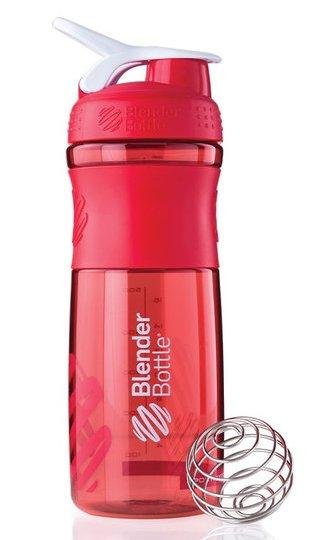 Спортивная бутылка-шейкер BlenderBottle SportMixer 820ml Red (ORIGINAL) фото товару