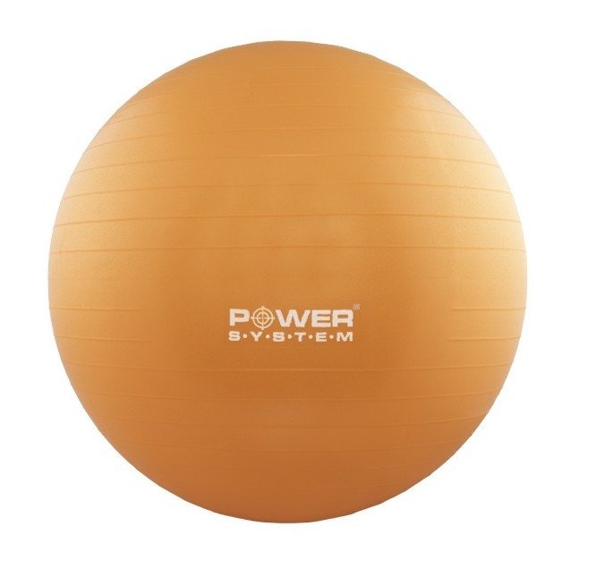 Мяч для фитнеса и гимнастики POWER SYSTEM PS-4011 55cm Orange фото товара