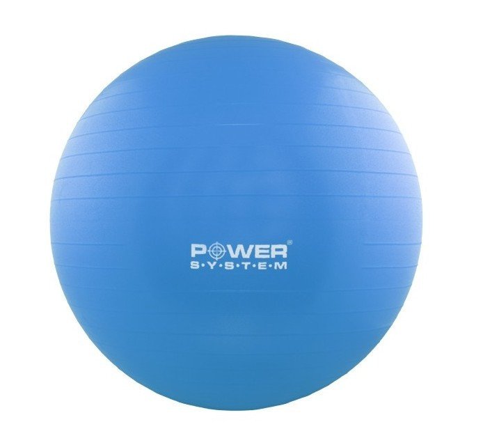 Мяч для фитнеса и гимнастики POWER SYSTEM PS-4018 85 cm Blue фото товару