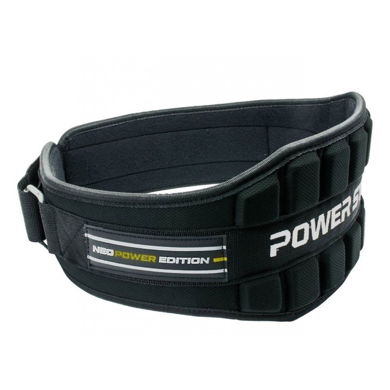 Пояс неопреновый для тяжелой атлетики Power System Neo Power PS-3230 Black/Yellow M фото товару