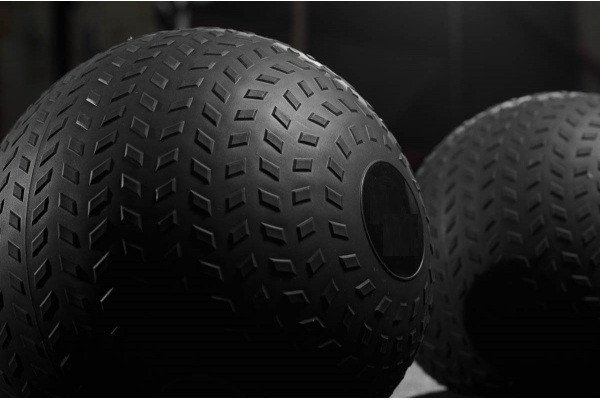 Мяч SlamBall для кросфита и фитнеса Power System PS-4114 3кг рифленый фото товару