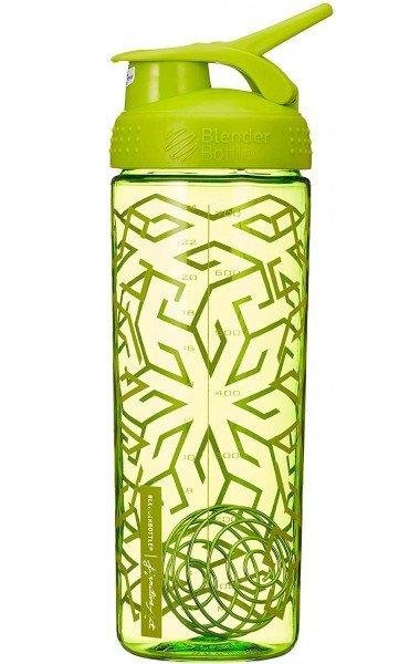 Спортивная бутылка-шейкер BlenderBottle SportMixer Signature Sleek GREEN ZEN GALA 820мл (ORIGINAL) фото товара