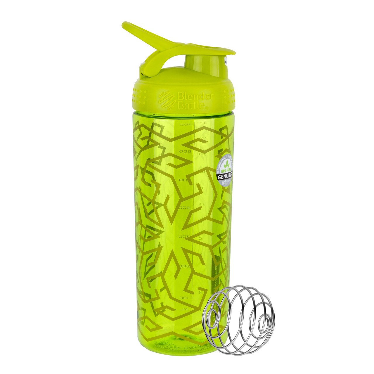 Спортивная бутылка-шейкер BlenderBottle SportMixer Signature Sleek GREEN ZEN GALA 820мл (ORIGINAL) фото товара