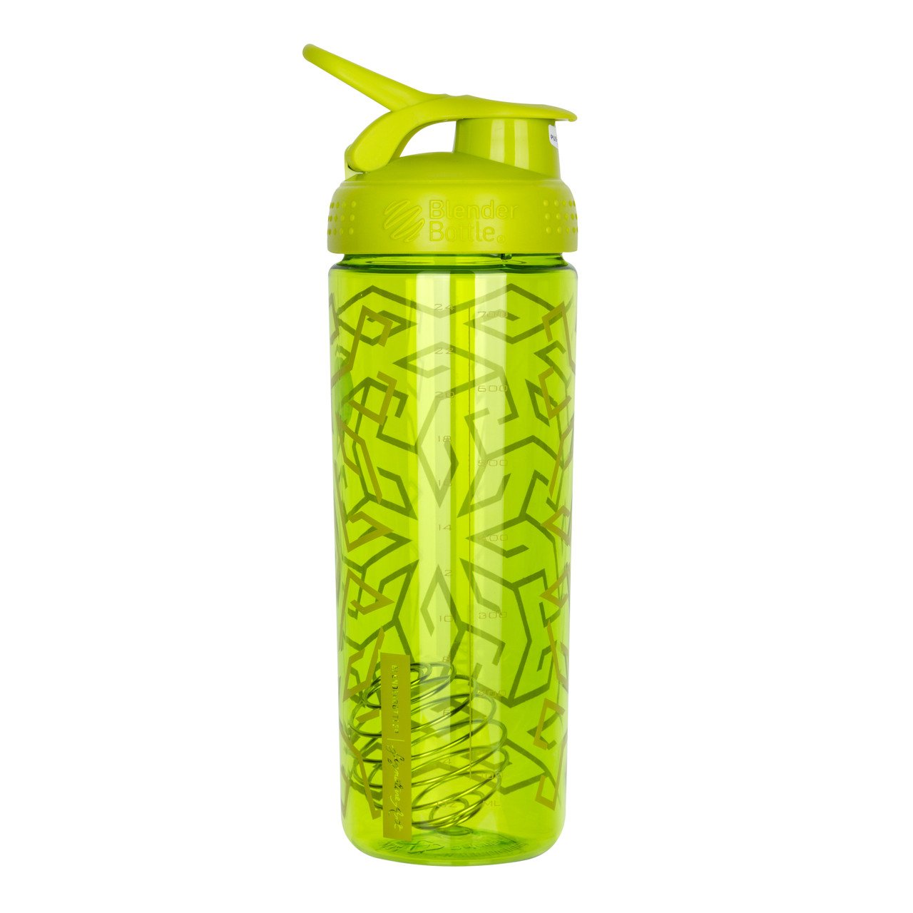 Спортивная бутылка-шейкер BlenderBottle SportMixer Signature Sleek GREEN ZEN GALA 820мл (ORIGINAL) фото товара