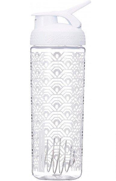 Спортивная бутылка-шейкер BlenderBottle SportMixer Signature Sleek WHITE CLAMSHELL 820мл (ORIGINAL) фото товара