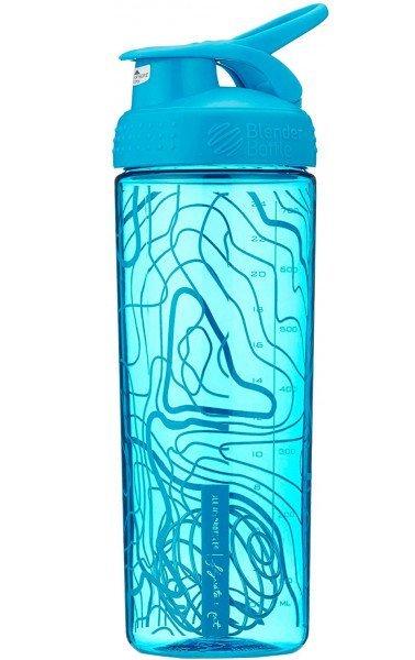 Спортивная бутылка-шейкер BlenderBottle SportMixer Signature Sleek AQUA TOPT FLOW 820мл (ORIGINAL) фото товара