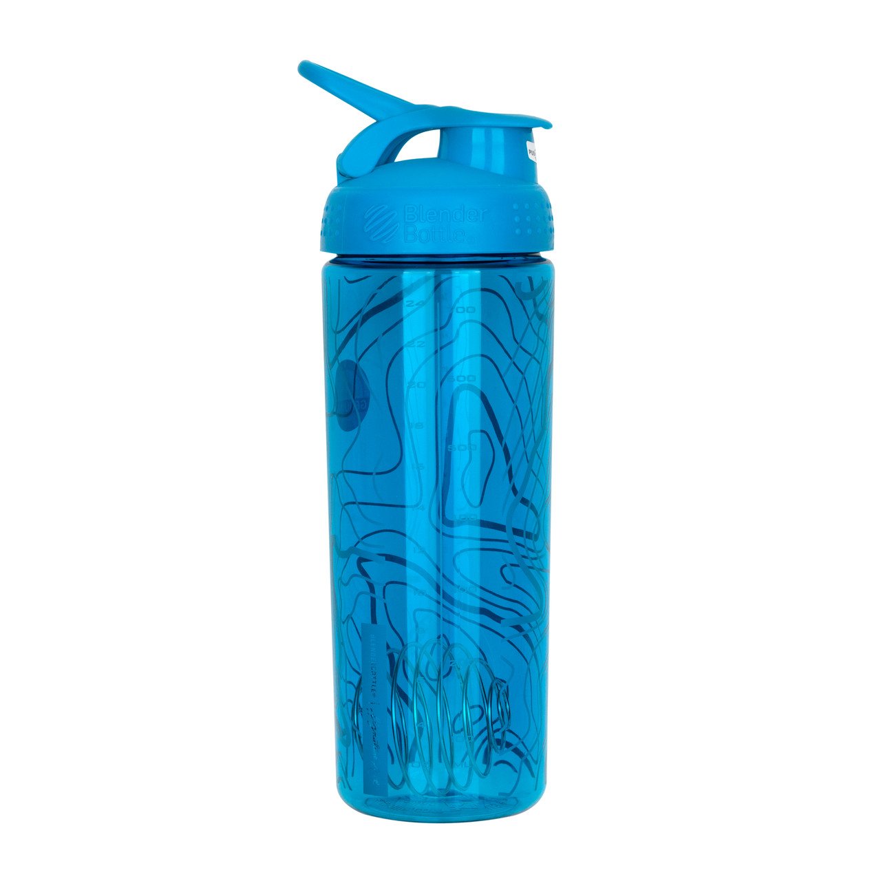 Спортивная бутылка-шейкер BlenderBottle SportMixer Signature Sleek AQUA TOPT FLOW 820мл (ORIGINAL) фото товара