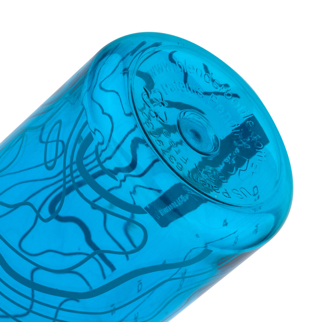 Спортивная бутылка-шейкер BlenderBottle SportMixer Signature Sleek AQUA TOPT FLOW 820мл (ORIGINAL) фото товара