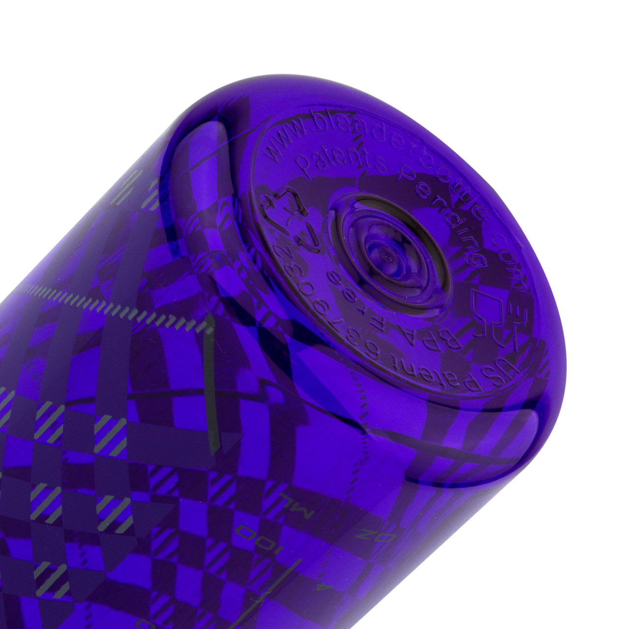 Спортивная бутылка-шейкер BlenderBottle SportMixer Signature Sleek PURPLE TRATAN PLAID 820мл (ORIGINAL) фото товара