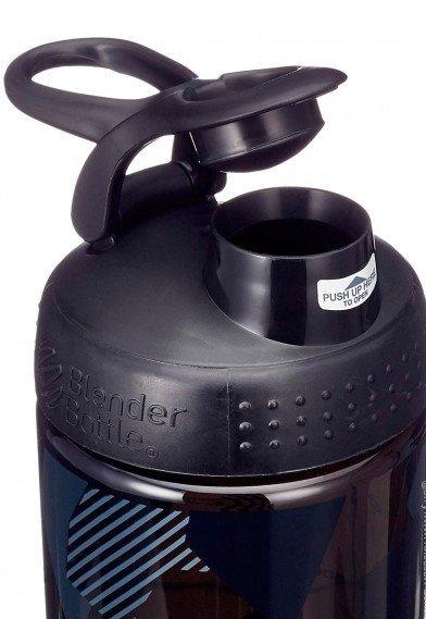 Спортивная бутылка-шейкер BlenderBottle SportMixer Signature Sleek BLACK SHATTERED SLATE 820мл (ORIGINAL) фото товара