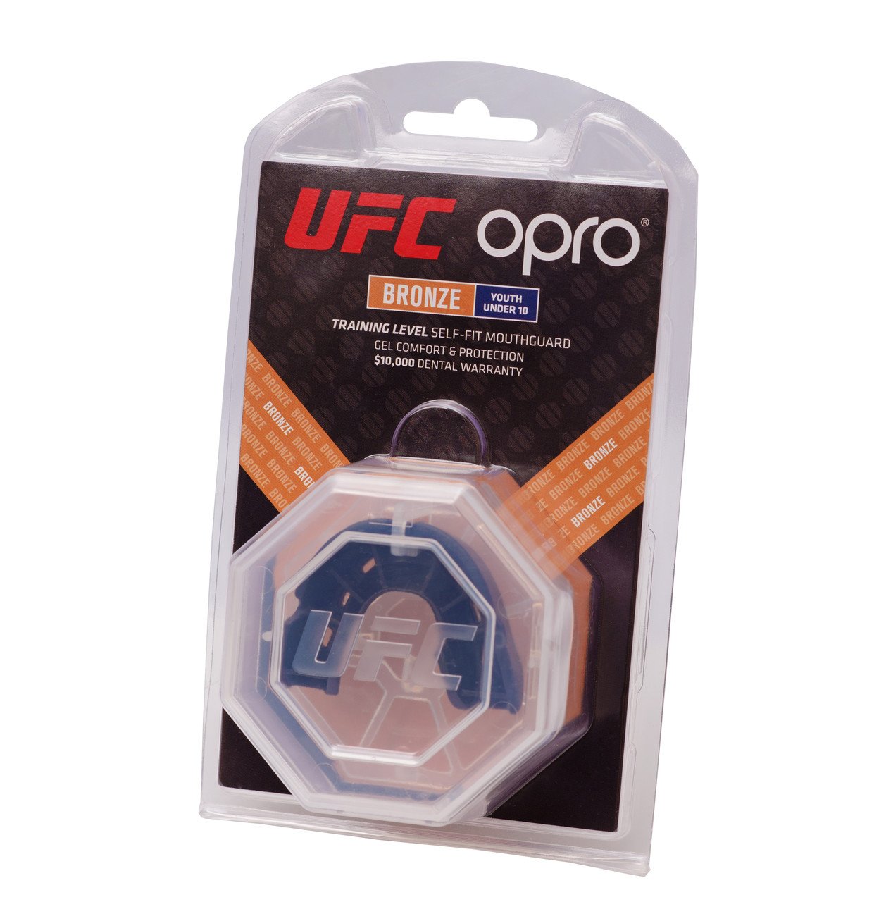 Капа OPRO Junior Bronze UFC Hologram Black фото товару