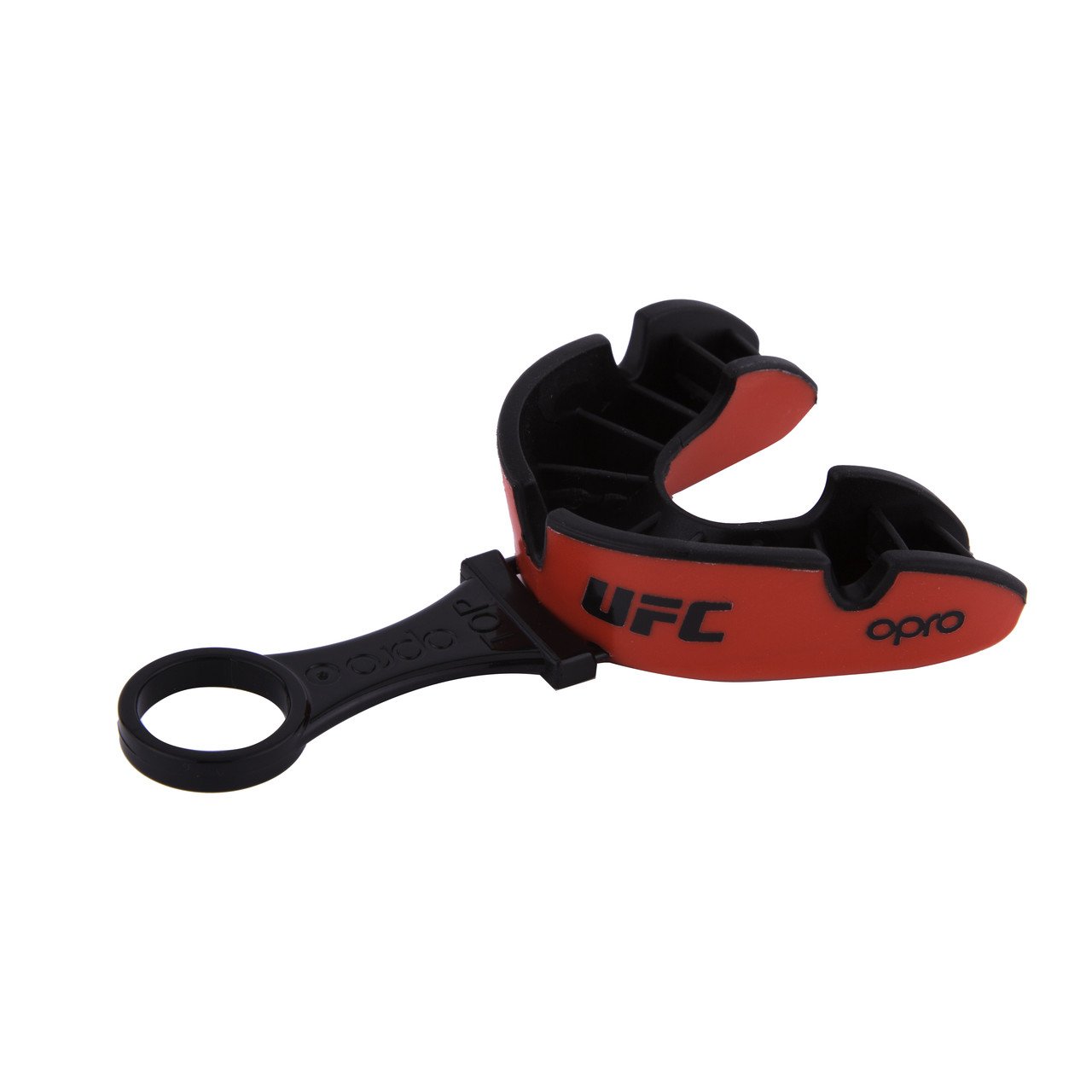 Капа OPRO Silver UFC Hologram Red/Black фото товару