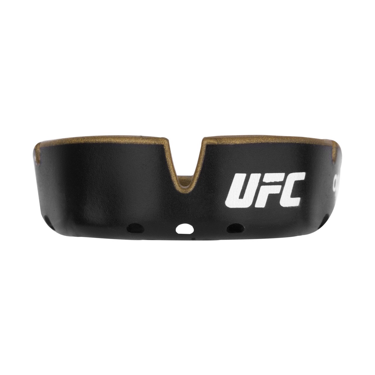 Капа OPRO Gold UFC Hologram Black Metal/Gold фото товару