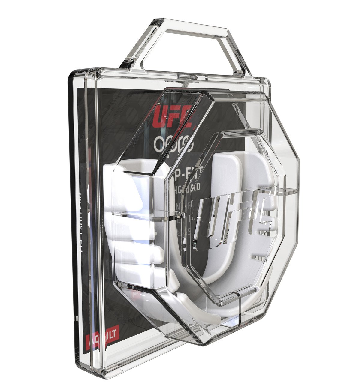 Капа OPRO Junior Snap-Fit UFC Hologram White фото товара