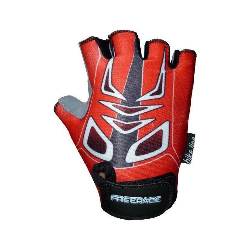 Велоперчатки детские Freerace Mike FC-1005 (размер 4) Red фото товару