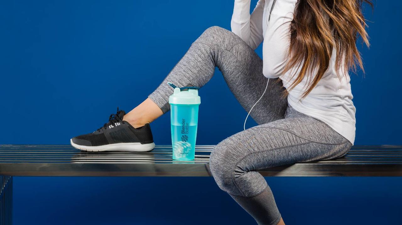 Спортивный шейкер BlenderBottle Classic Loop 820ml Special Edition  Mint (ORIGINAL) фото товару