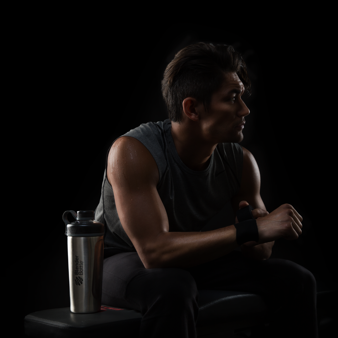 Спортивная бутылка-шейкер BlenderBottle  Radian THERMO EDELSTAHL 26OZ / 770ML Natural (ORIGINAL) фото товару