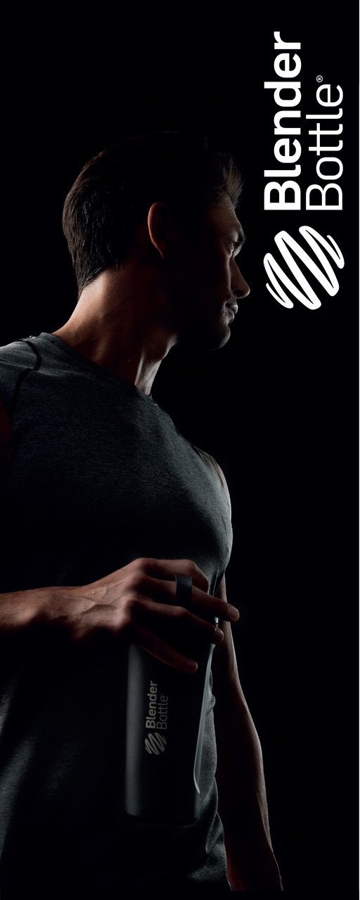 Спортивная бутылка-шейкер BlenderBottle  Radian THERMO EDELSTAHL 26OZ / 770ML Black (ORIGINAL) фото товару