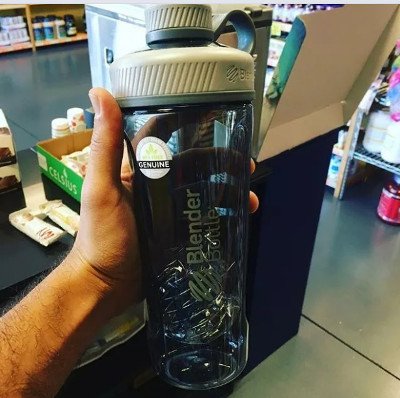 Спортивная бутылка-шейкер BlenderBottle Radian Tritan 940ml Grey (ORIGINAL) фото товара