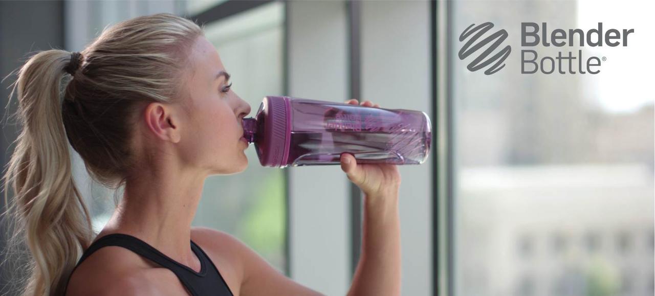 Спортивная бутылка-шейкер BlenderBottle Radian Tritan 940ml Plum (ORIGINAL) фото товара
