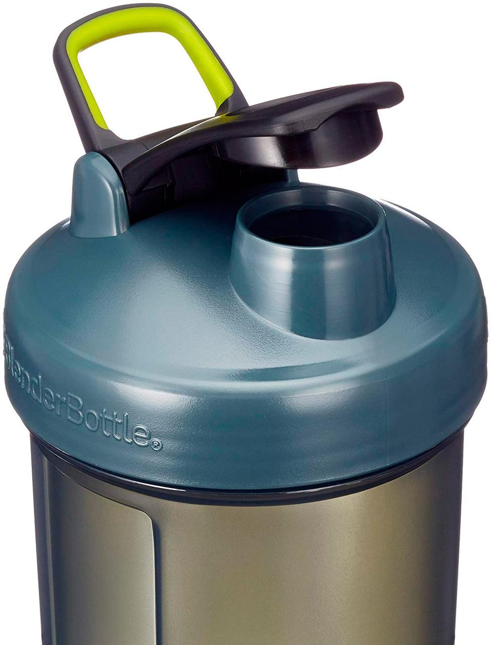 Шейкер спортивный BlenderBottle Pro45 1270ml Grey/Green(ORIGINAL) фото товара