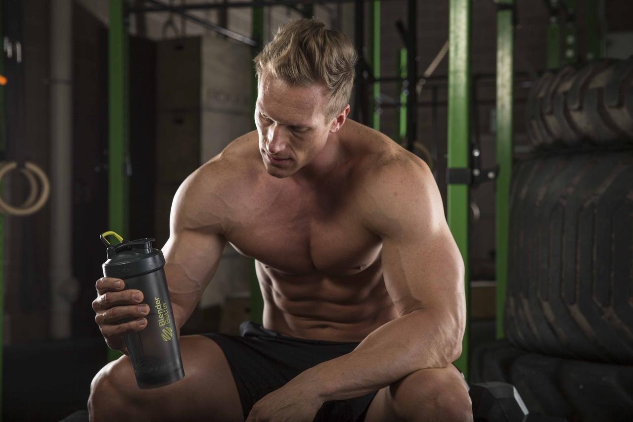 Шейкер спортивный BlenderBottle Pro45 1270ml Grey/Green(ORIGINAL) фото товара
