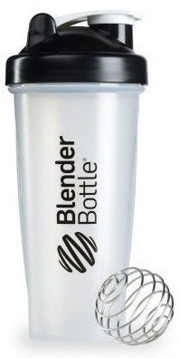 Шейкер спортивный BlenderBottle Classic 28oz/820ml прозрачный/черный (ORIGINAL) фото товара
