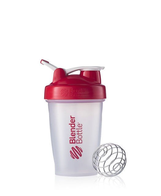 Спортивный шейкер BlenderBottle Classic Loop 590ml Clear/Red (ORIGINAL) фото товару