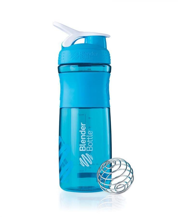 Спортивная бутылка-шейкер BlenderBottle SportMixer 28oz/820ml Аква (ORIGINAL) фото товара