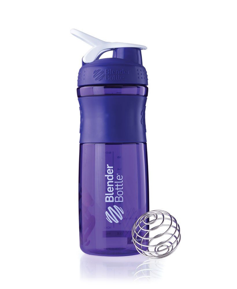 Спортивная бутылка-шейкер BlenderBottle SportMixer 28oz/820ml фиолетовый (ORIGINAL) фото товару