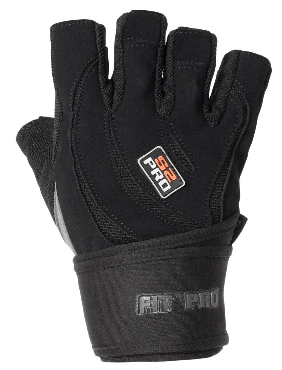 Перчатки для тяжелой атлетики Power System S2 Pro FP-04 XXL Black фото товара