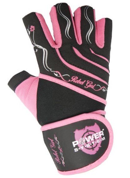 Перчатки для фитнеса и тяжелой атлетики Power System Rebel Girl PS-2720 XS Pink фото товару