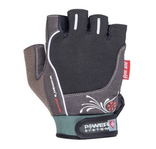 Перчатки для фитнеса и тяжелой атлетики Power System Woman’s Power PS-2570 S Black фото товара