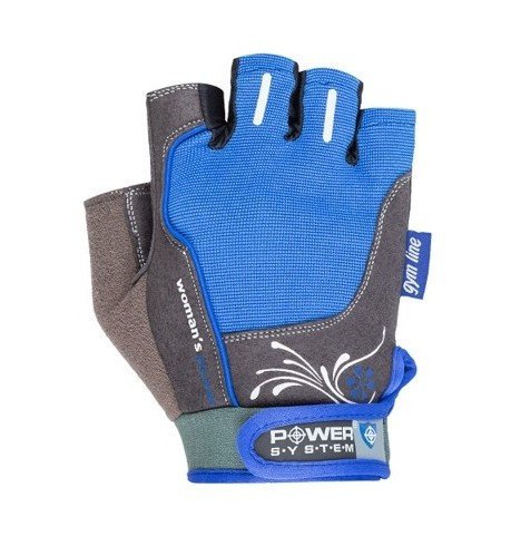 Перчатки для фитнеса и тяжелой атлетики Power System Woman’s Power PS-2570 L Blue фото товара