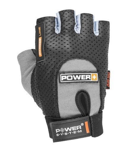 Перчатки для фитнеса и тяжелой атлетики Power System Power Plus PS-2500 XXL Black/Grey фото товару