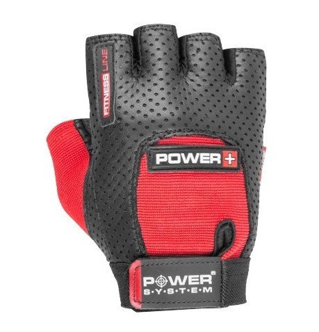Перчатки для фитнеса и тяжелой атлетики Power System Power Plus PS-2500 XXL Black/Red фото товару