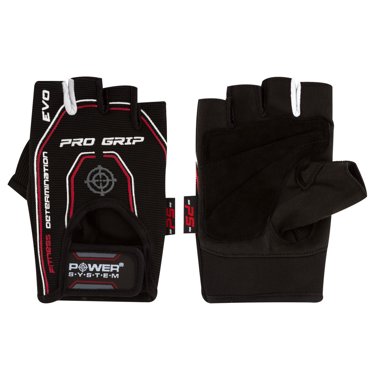 Перчатки для фитнеса и тяжелой атлетики Power System Pro Grip EVO PS-2250E XS Black фото товару
