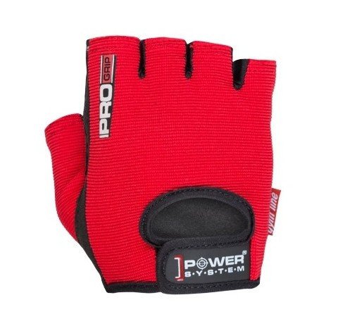 Перчатки для фитнеса и тяжелой атлетики Power System Pro Grip PS-2250 L Red фото товару